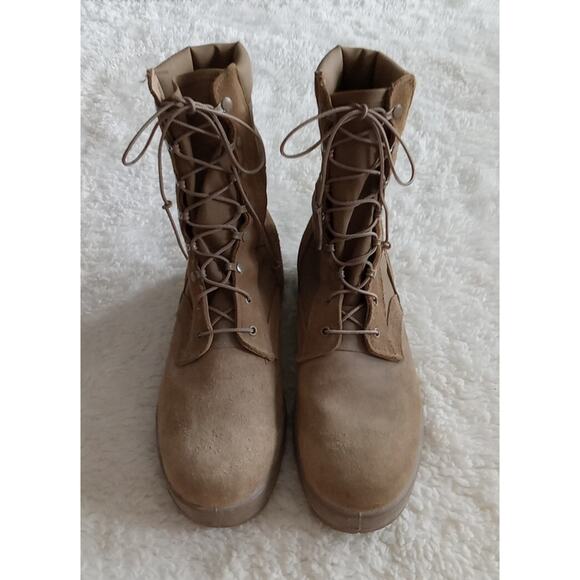 McRae Footwear Military Combat Boots Gore-Tex Vibram Tan Mens Size 13.5R main image 9